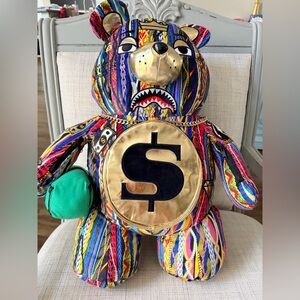 Sprayground “ The Golden age “ Teddybear backpack